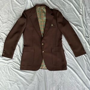 THE KNACK VINTAGE 70’s BLAZER UNION MADE IN USA